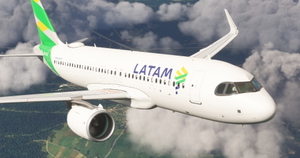 Latam Brasil - PR-XBG  Verde Amarelo| IniBuids A320neo | 4K w/Cabin thumbnail 9