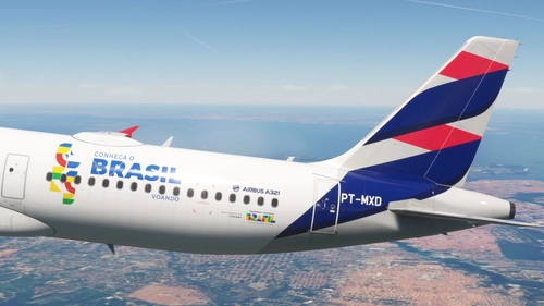 LATAM Brasil "Conheça o Brasil voando" PT-MXD