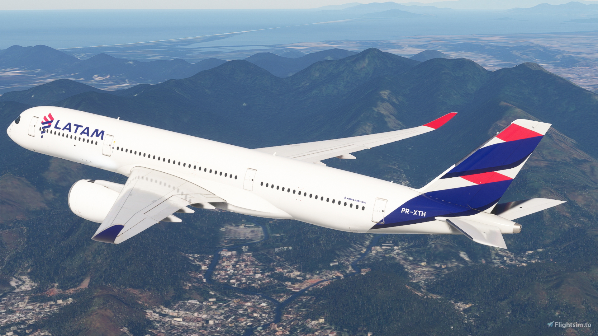 INFLIGHT　1/200　TAM　ブラジル航空　A350-900 INFLIGHT 1/200 TAM ブラジル航空 A350-900
