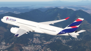 Latam Brasil PR-XTH A350-900 thumbnail 1