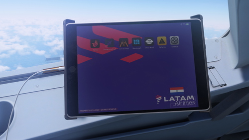 Latam Paraguay - PZ/LAP - EFB background