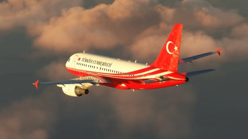 LatinVFR A318-ACJ Turkish Government "TC-ANK" (8K)