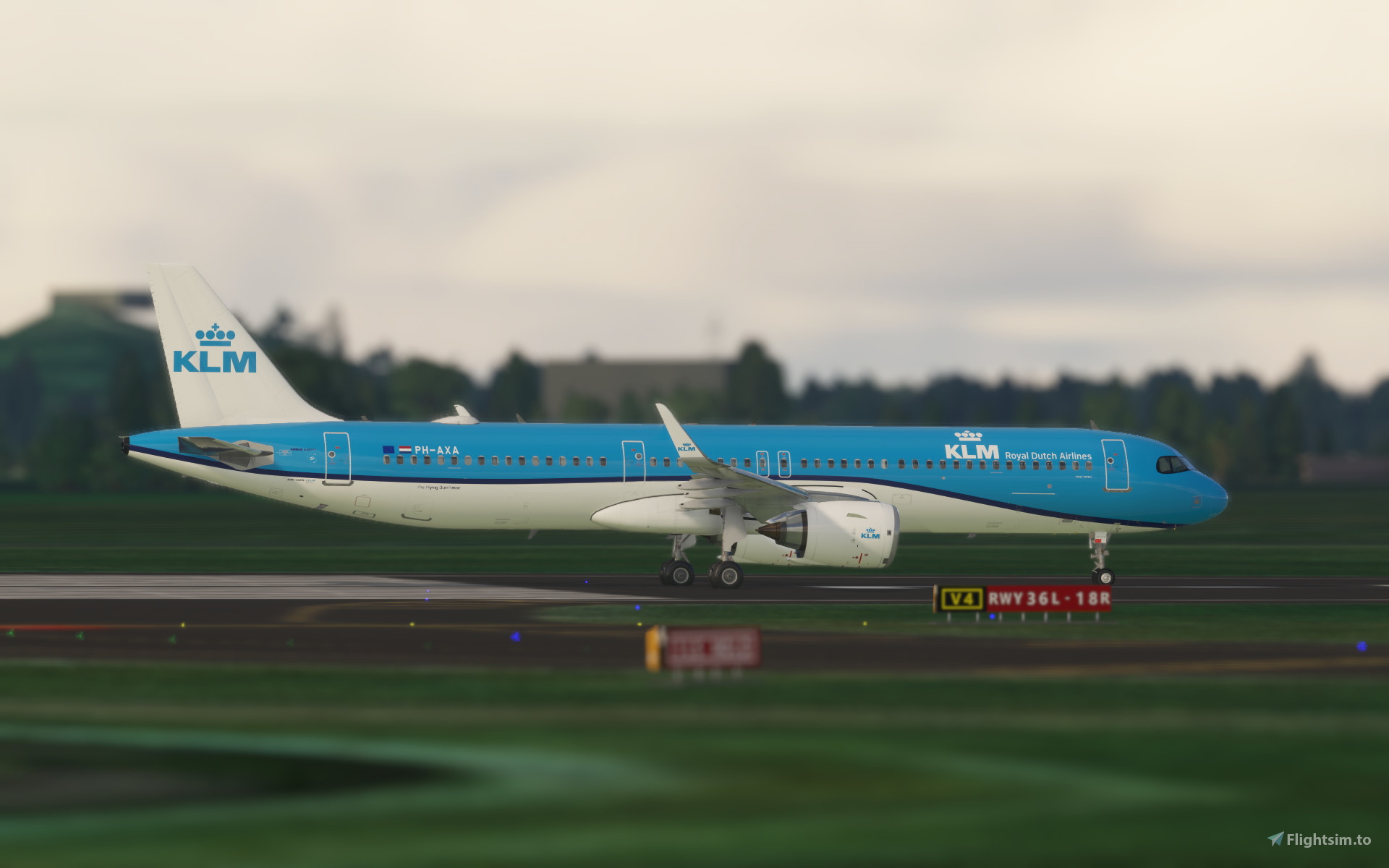 LatinVFR A321neo KLM (PH-AXA) 8K のために Microsoft Flight