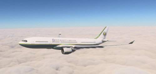 LatinVFR A330-200GE-Gabon Government -TR-KPS
