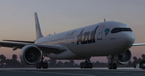 LatinVFR A330-900 Azul Linhas Aéreas PR-ANB "Branco"