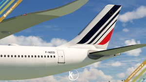 [DISCONTINUED] - LatinVFR A330-900neo Air France 2009 4K & 8K thumbnail 5