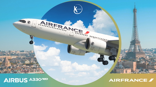 [DISCONTINUED] - LatinVFR Airbus A330-900neo Air France 2021 4K & 8K