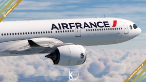 [DISCONTINUED] - LatinVFR Airbus A330-900neo Air France 2021 4K & 8K thumbnail 9