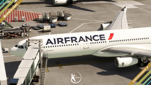 [DISCONTINUED] - LatinVFR A340-300 Air France 2021 F-GLZL 4K & 8K thumbnail 4
