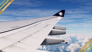 [DISCONTINUED] - LatinVFR A340-300 Air France 2021 F-GLZL 4K & 8K thumbnail 8