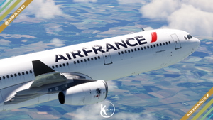 [DISCONTINUED] - LatinVFR A340-300 Air France 2021 F-GLZL 4K & 8K thumbnail 10