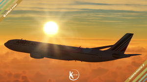 [DISCONTINUED] - LatinVFR A340-300 Air France 2021 F-GLZL 4K & 8K thumbnail 12
