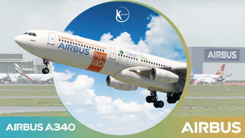 LatinVFR A340-300 Airbus House Livery Flightlab F-WWAI 4K & 8K