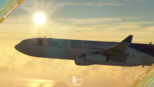 LatinVFR A340-300 Thai Airways 2006 Livery 4K & 8K thumbnail 11