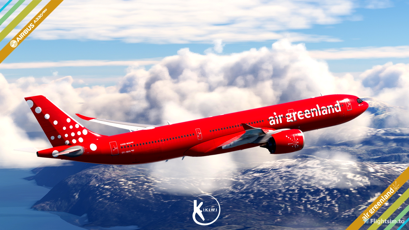LatinVFR Airbus A330-900neo Air Greenland 4K & 8K for Microsoft Flight ...