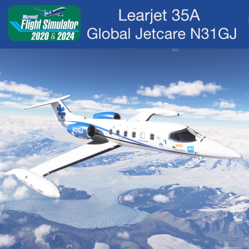 Learjet 35A Global Jetcare N31GJ