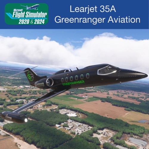 Learjet 35A Greenranger Aviation