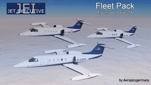 Learjet 35A |JET EXECUTIVE (+MEDEVAC) Fleet Pack 2025