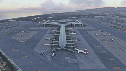 LEBL Barcelona FSLTL Static Aircraft