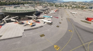 LFMN - Nice-Côte d'Azur Airport (by Asobo) enhancement for MSFS 2020 thumbnail 1