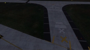 LFPG terrain fix with AFCAD and ground marking (with glass jetways option for GSX users) thumbnail 7