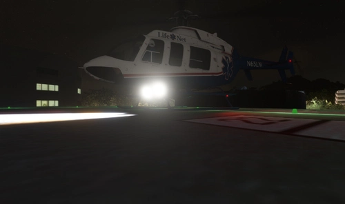 LifeNet Bell 407 (Blank Tail Boom)