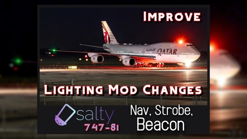 Salty 747 Light Improvement Mod