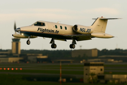 Little Navmap Aircraft Performance for Xtreme Prototypes Learjet 25D