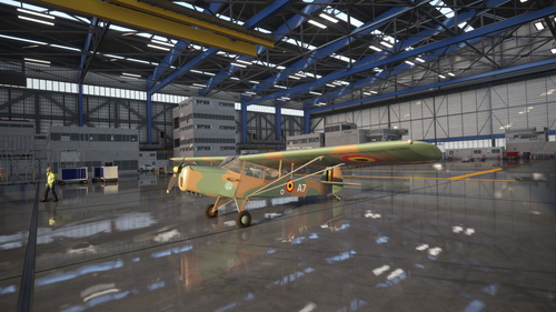 Liveries for the freeware Autocrat  similar to the Auster AOP 6 nr A-07 from the Belgian Airforce