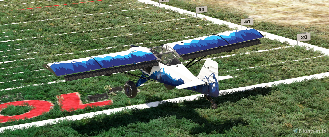 Livery //42 Kitfox - N231FB para Microsoft Flight Simulator | MSFS