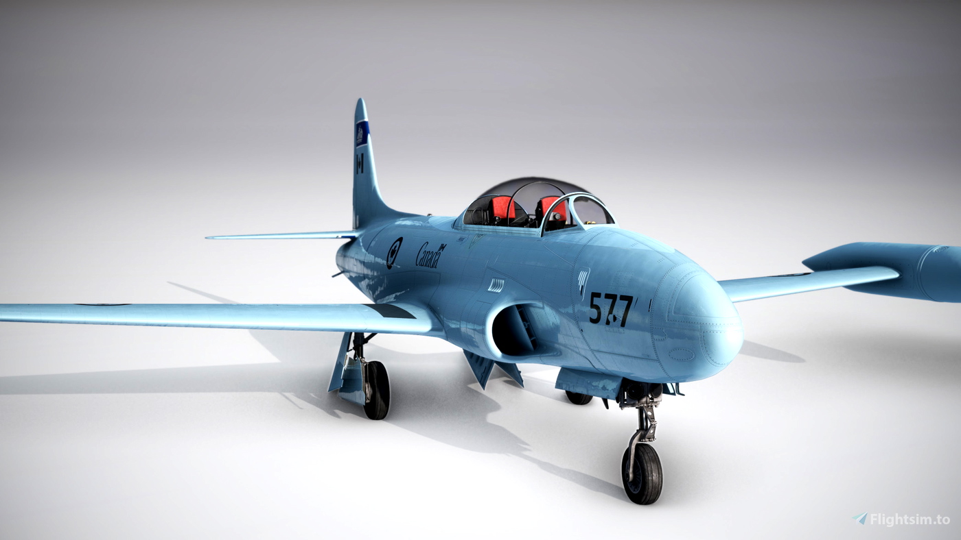 Livery 434 Bluenose SQN Request T-33 RCAF for Microsoft Flight ...