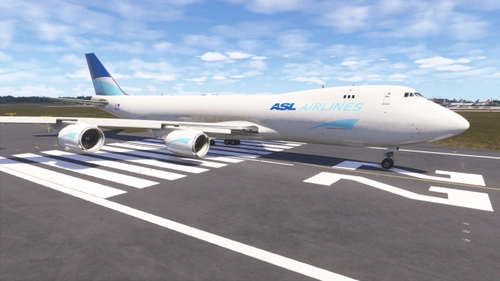 Livery Asobo B747 Freighter - ASL Airlines