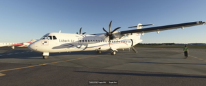 Livery ATR72-600 Lübeck Air D-ALBC ( FS2020 / MSFS2024 ) thumbnail 2