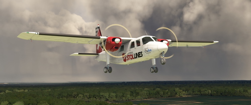 Livery BN-2A Islander National STOLLines (VA: OnAir)