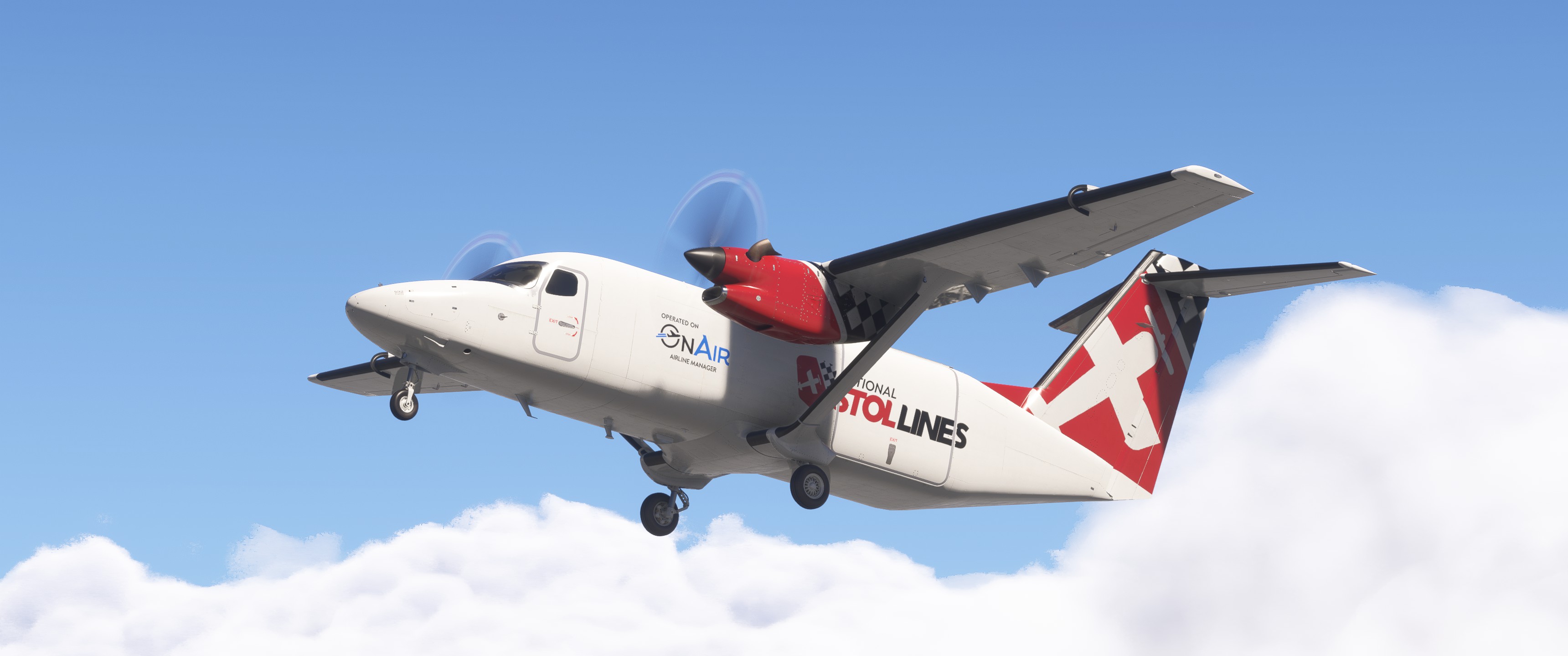 Livery C408 SkyCourier National STOLLines (VA: OnAir) - Image 1
