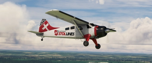 Livery DHC-2 Beaver National STOLLines (VA: OnAir)