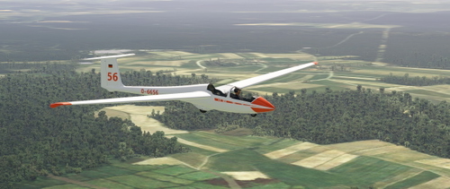Livery f7simulations ASK 21 - D-6656