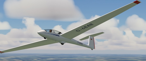 Livery f7simulations ASK 21 - D-6848