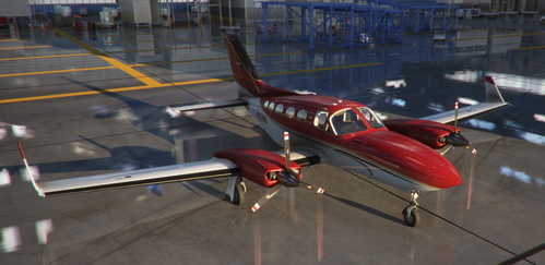 Livery Flightsimware Chancellor 414AW  N2089L