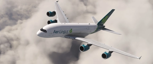 Livery FlyByWire A380  - Aer Liungus EI-AEB (fictional, 4K, 8K)