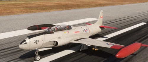 Livery for IniBuilds T-33 RCAF Tail 21261