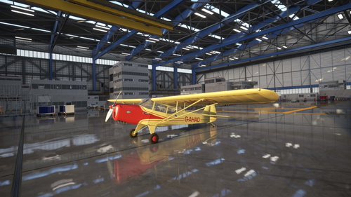 Auster J1 Autocrat Livery similar to the private owned G-AHAO aircraft