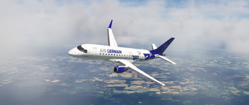 Livery FSS E175 - Air German