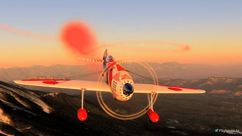 Livery Gee Bee R3 special - Japan Team -  V3.0.0 by Newdeclic