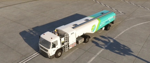 Livery GSX Fuel Trucks Textrue Replacement Signature Renew