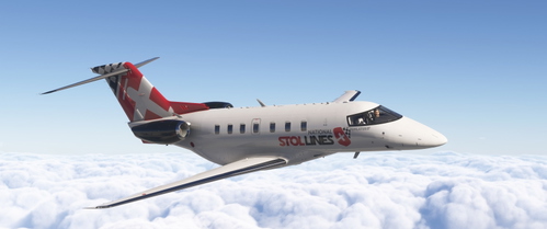 Livery PC-24 National STOLLines (VA: OnAir)