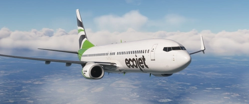  Livery PMDG B737-800 - Ecojet (Fictional)