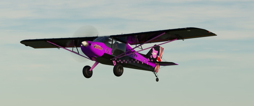 Livery Rans S6S - eSTOL Kat Blueflame