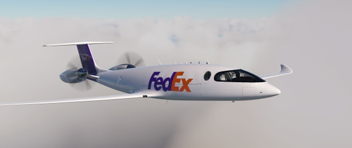 Livery REPLACEMENT LivToAir Eviation Alice Cargo FedEx [Work in progress]