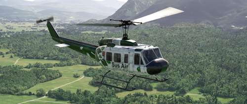 Livery Taog UH-1H - SusAir (fictional)
